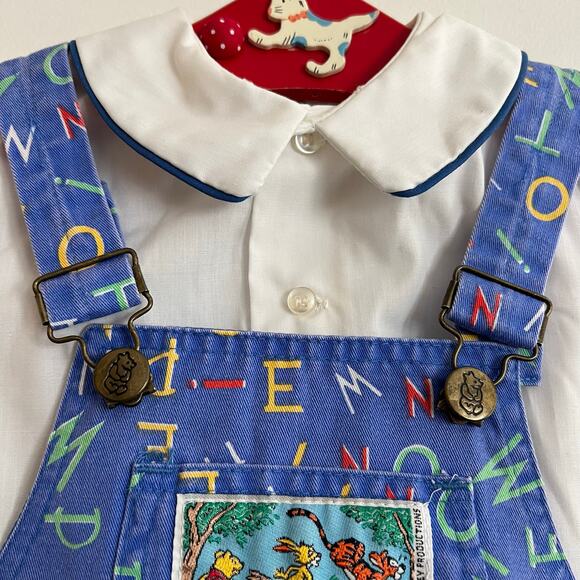 Vintage Winnie the Pooh shortalls set - Picture 7 of 16